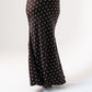 Holly Polka Dot Skirt In Chocolate