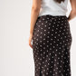 Holly Polka Dot Skirt In Chocolate