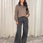 Lynne Extra Wide Leg Jeans In Grey Wash