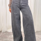 Lynne Extra Wide Leg Jeans In Grey Wash