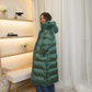 Love Laura Puffa Coat In Green