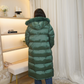 Love Laura Puffa Coat In Green