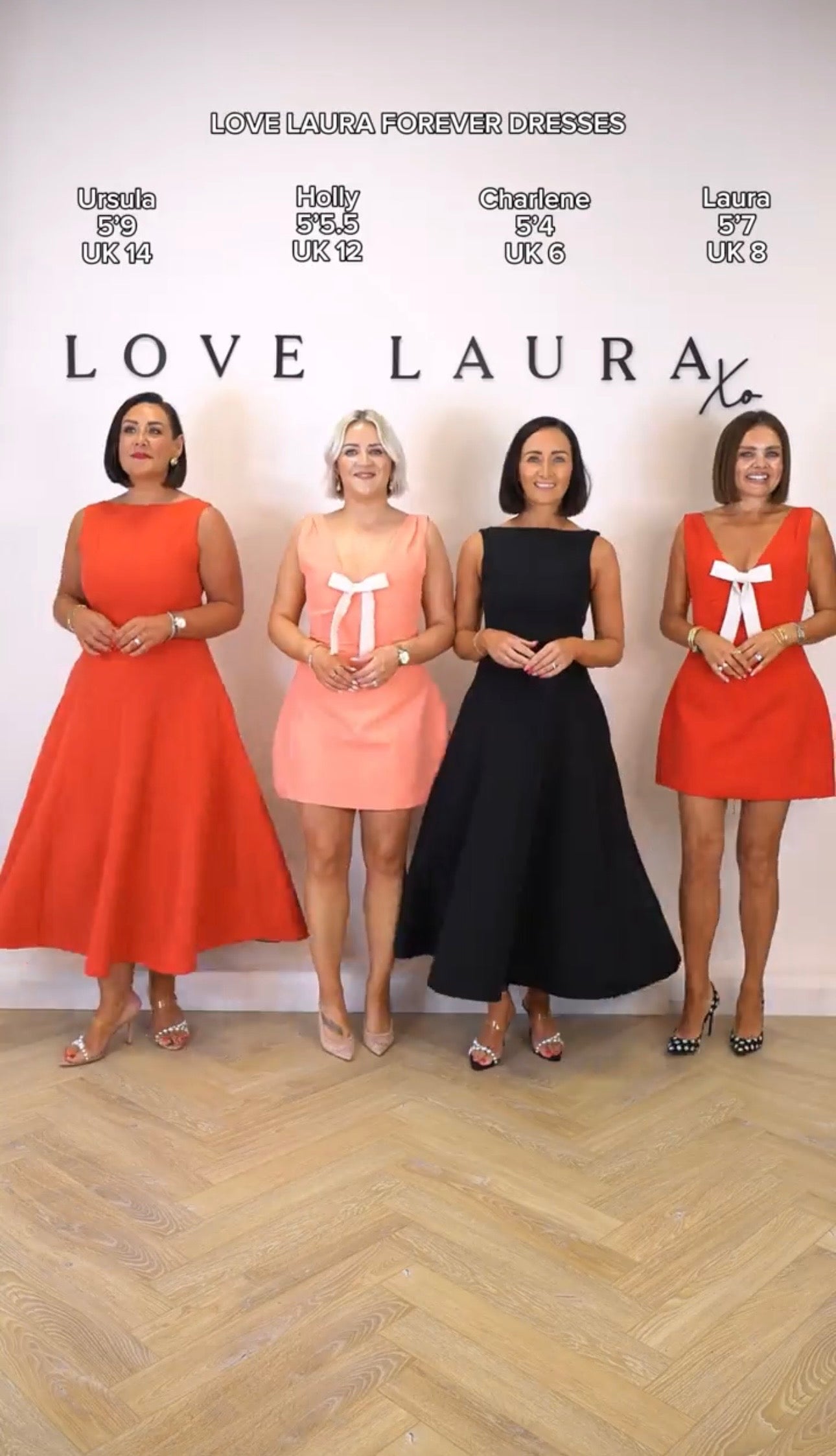 Love Laura Forever Dress In Red
