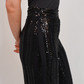 Love Laura Sequin Trouser In Black