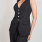 Love Laura Forever Waistcoat In Black