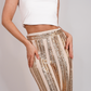 Love Laura Sequin Trouser In Champagne