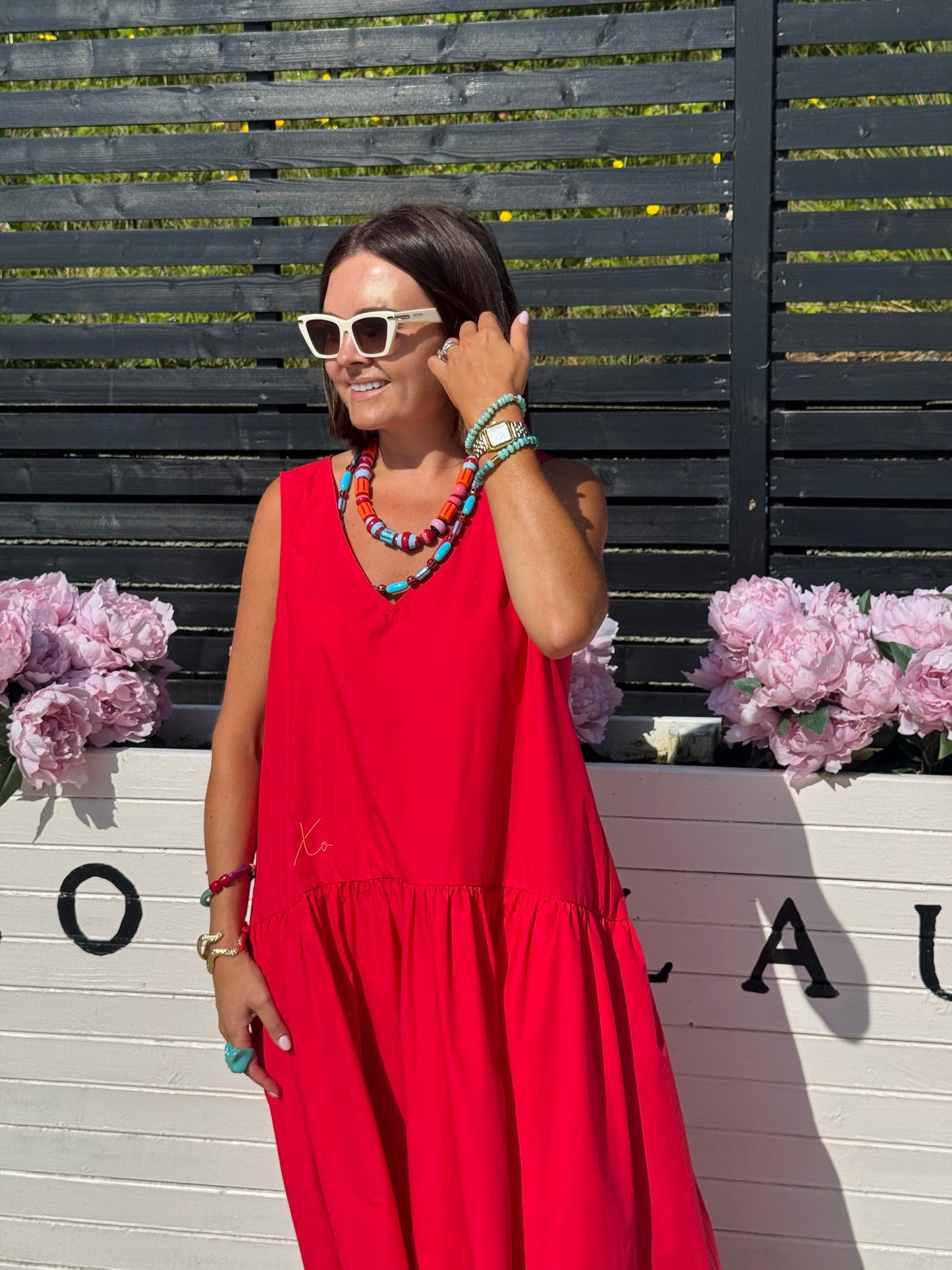 Love Laura Summer Maxi Dress In Red