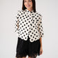 Iris Polka Dot Jacket In Cream
