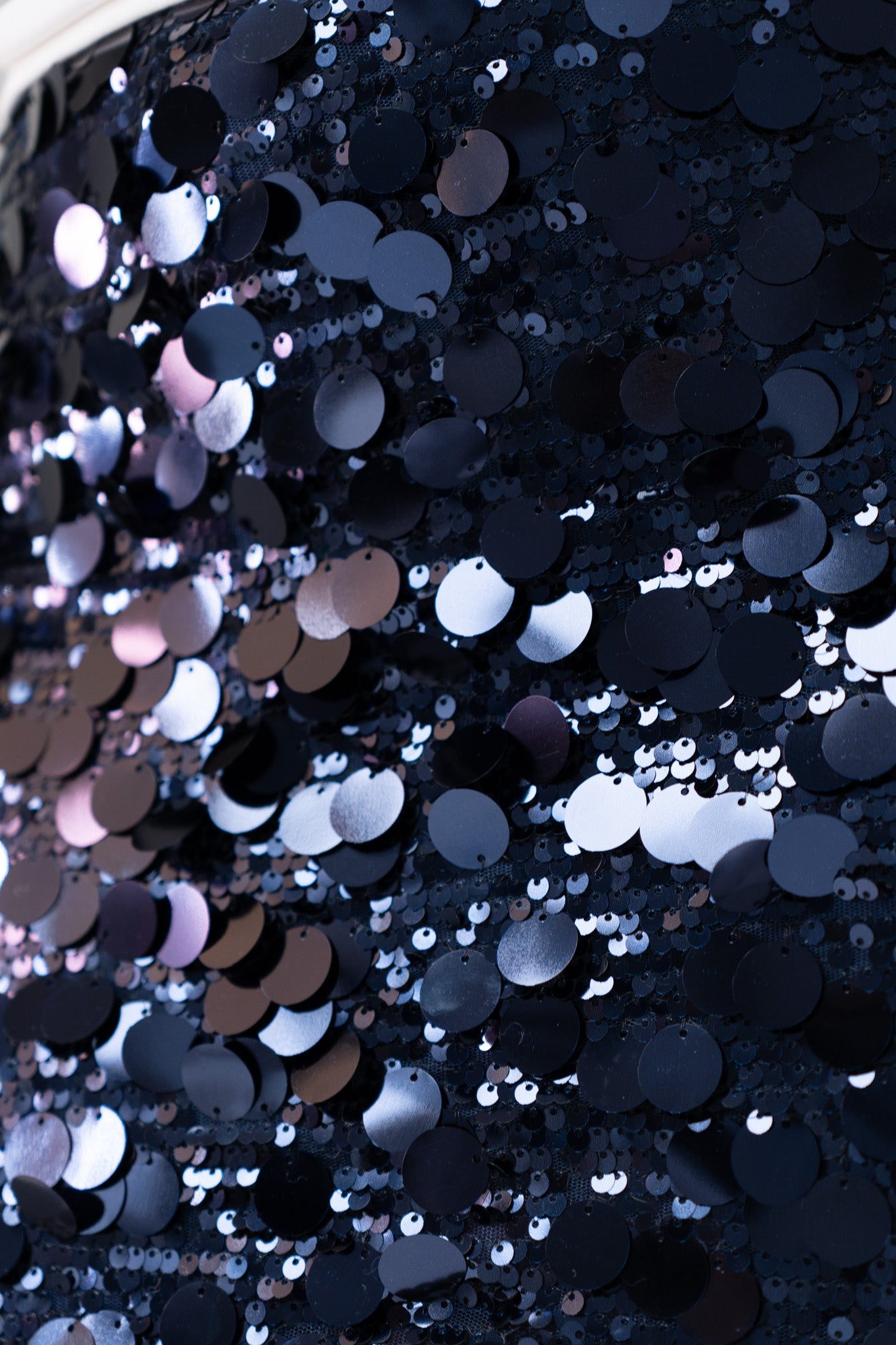 Iris Sequin Skirt In Navy