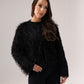 Iris Textured Jacket In Black