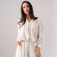 Iris Stripe Detail Shorts In Neutral