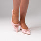Izzy Buckle Slingback In Soft Pink