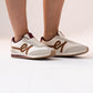 Izzy Contrast Trainer In Wine