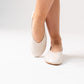 Izzy Faux Leather Pumps In Cream