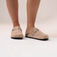 Izzy Faux Suede Mule In Neutral