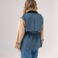 Jasmine Multi Contrast Jacket In Beige