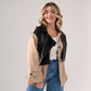 Jasmine Multi Contrast Jacket In Beige