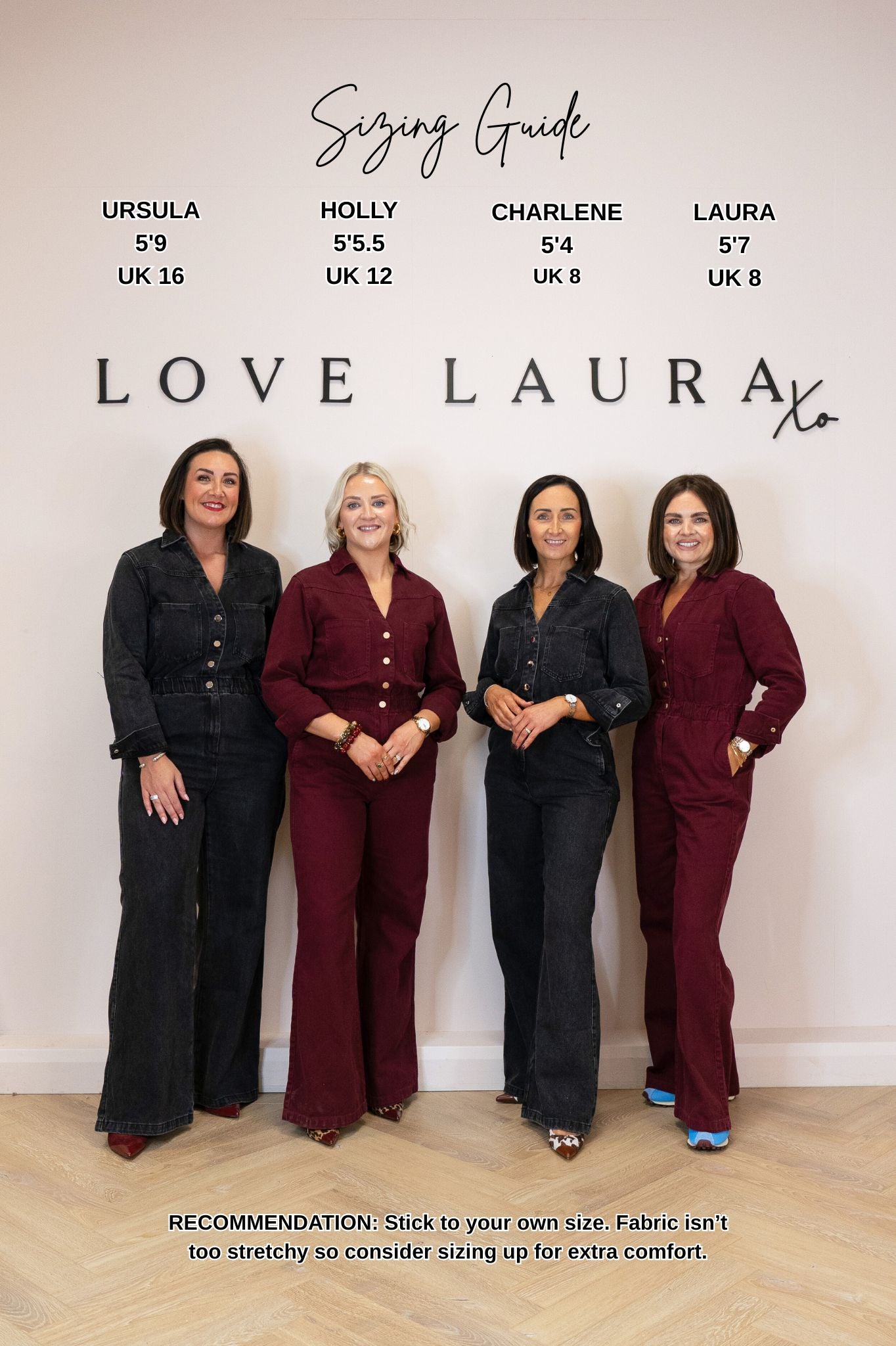 Love Laura Utility Jumpsuit In Mid Wash