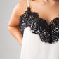 Kate Lace Trim Cami In Cream