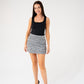 Kate Sequin Skirt In Silver