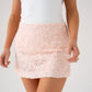 Kate Floral Skort In Pink