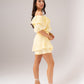 Kendra Bardot Playsuit In Yellow