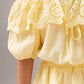Kendra Bardot Playsuit In Yellow