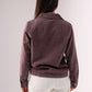 Kendra Denim Shirt In Grape
