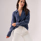 Kendra Denim Shirt In Navy