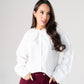 Kendra Embroidered Collar Shirt In White