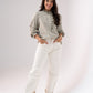 Kendra Gingham Shirt In Khaki