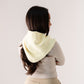 Kendra Knit Neck Scarf In Lemon