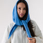 Kendra Knit Neck Scarf In Royal Blue