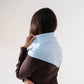 Kendra Knit Neck Scarf In Sky Blue