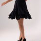 Kendra Pleated Skirt In Black