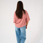 Kendra Stripe T-Shirt In Red & Cream