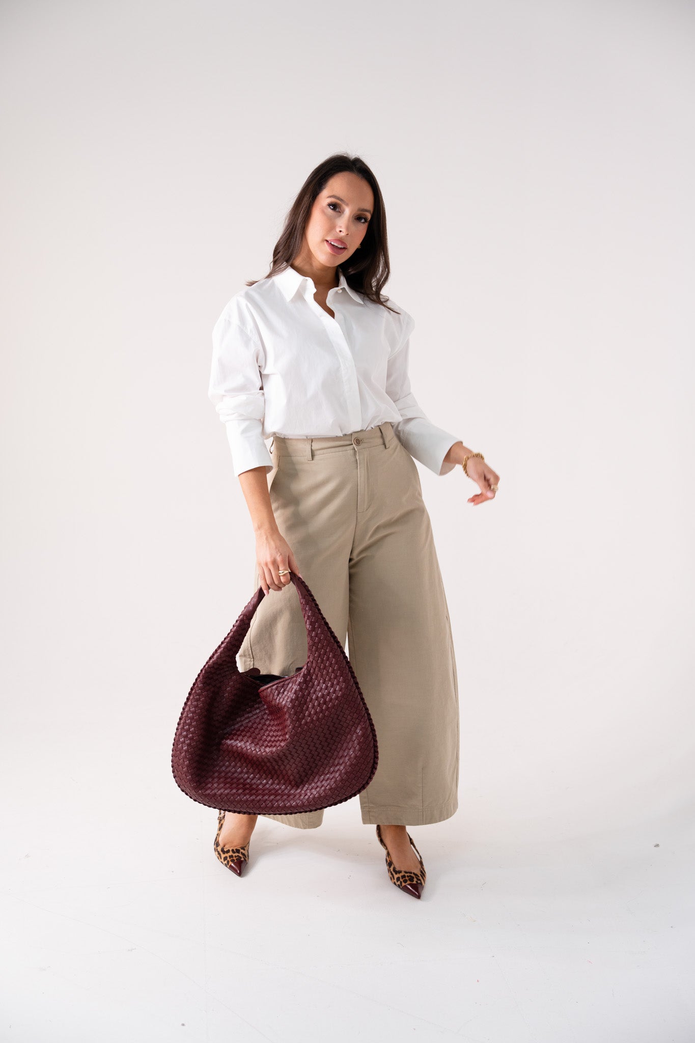 Kiera Barrell Trousers In Taupe