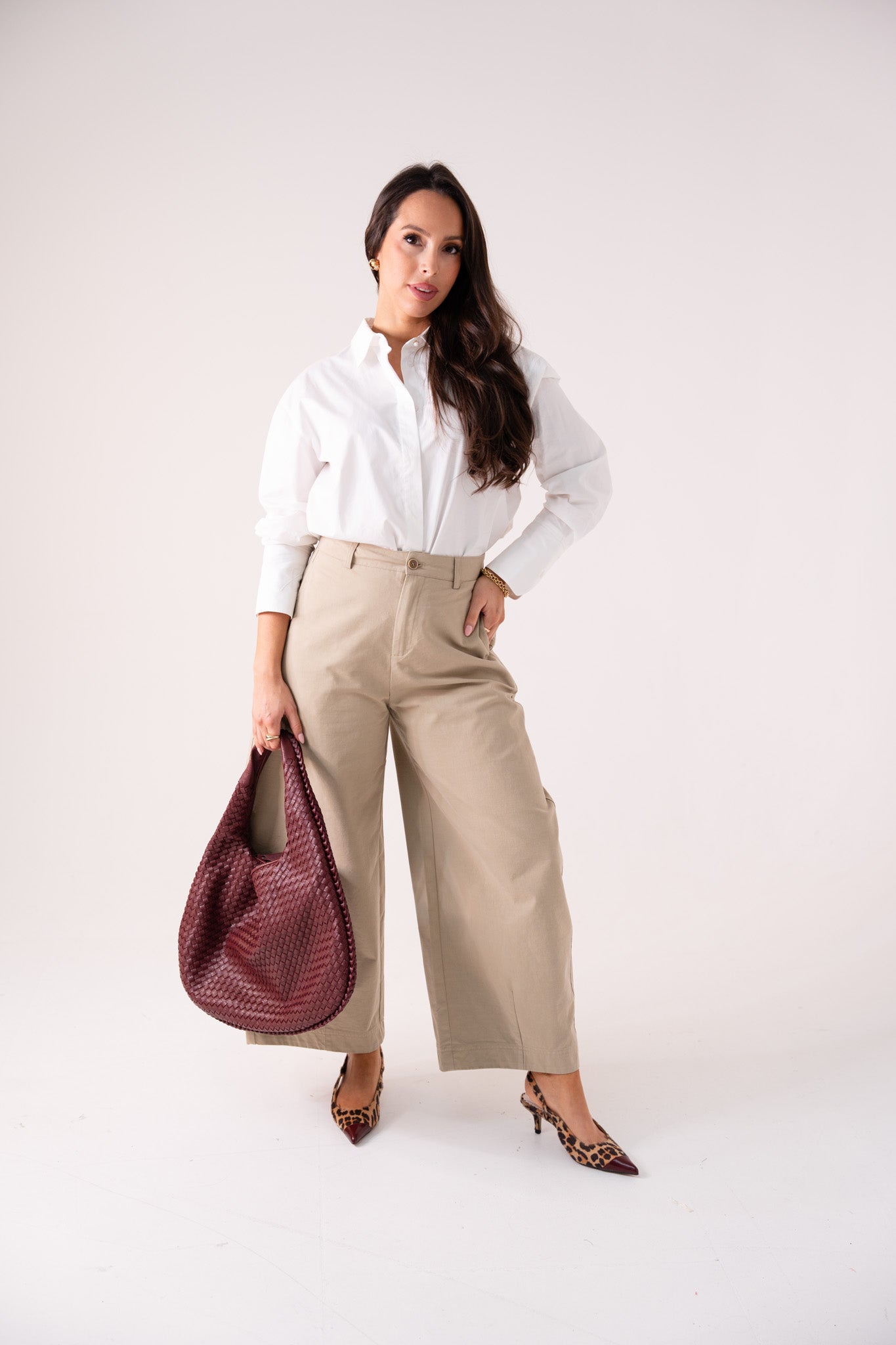 Kiera Barrell Trousers In Taupe