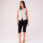 Kiera Capri Trousers In Black