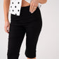 Kiera Capri Trousers In Black