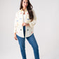 Kiera Multi Embroidered Shirt In Lemon