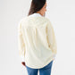 Kiera Pinstripe Shirt In Yellow