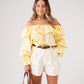 Kiera Pleat Front Shorts In Cream