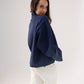 Kiera Tennis Half Zip In Navy