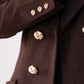 Love Laura Structured Coat In Chocolate