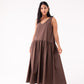 Love Laura Summer Maxi Dress In Chocolate
