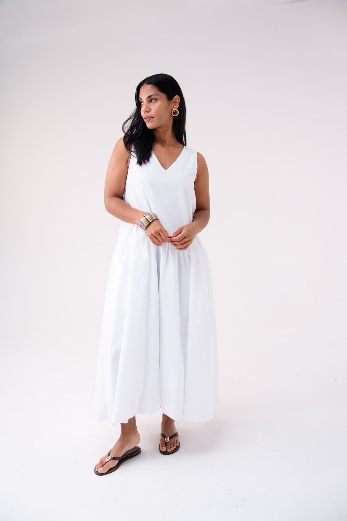Love Laura Summer Maxi Dress In White