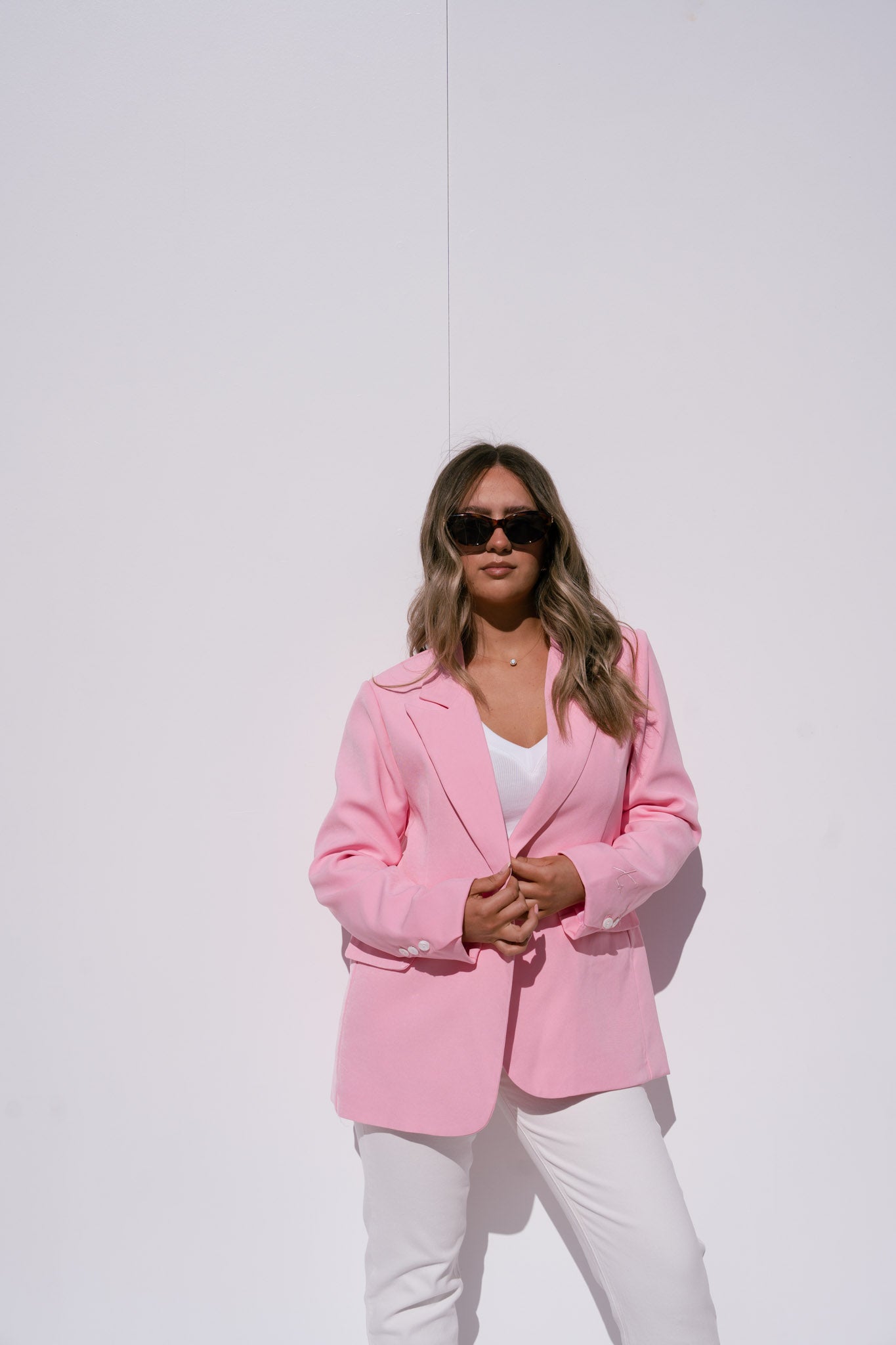 Love Laura Blazer In Pink