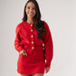 Love Laura Cardigan In Red
