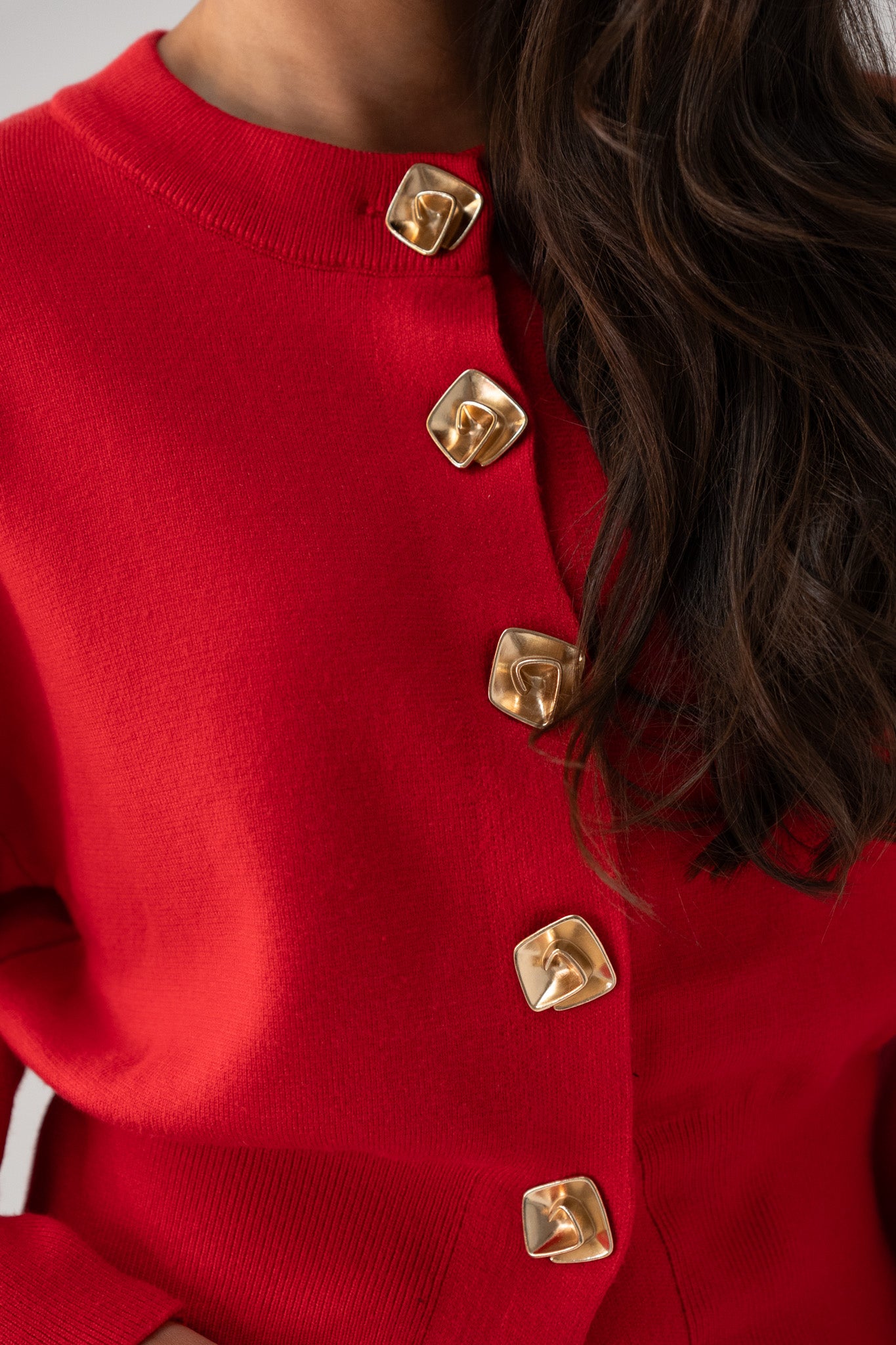 Love Laura Cardigan In Red